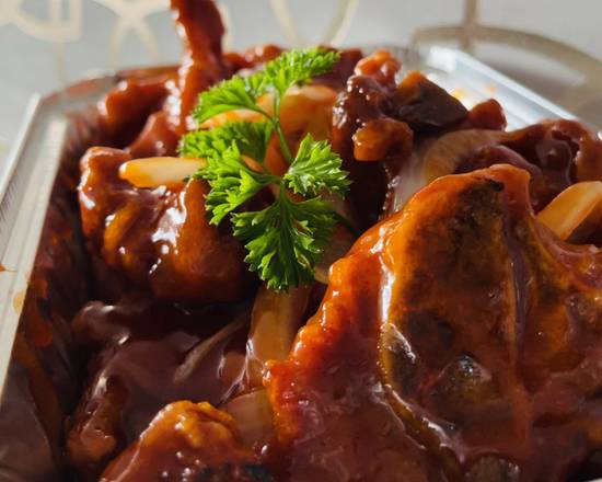 W27. Pork Chop with Peking Sauce 京都肉扒